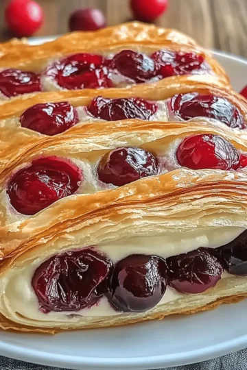 Cherry Cheese Danish