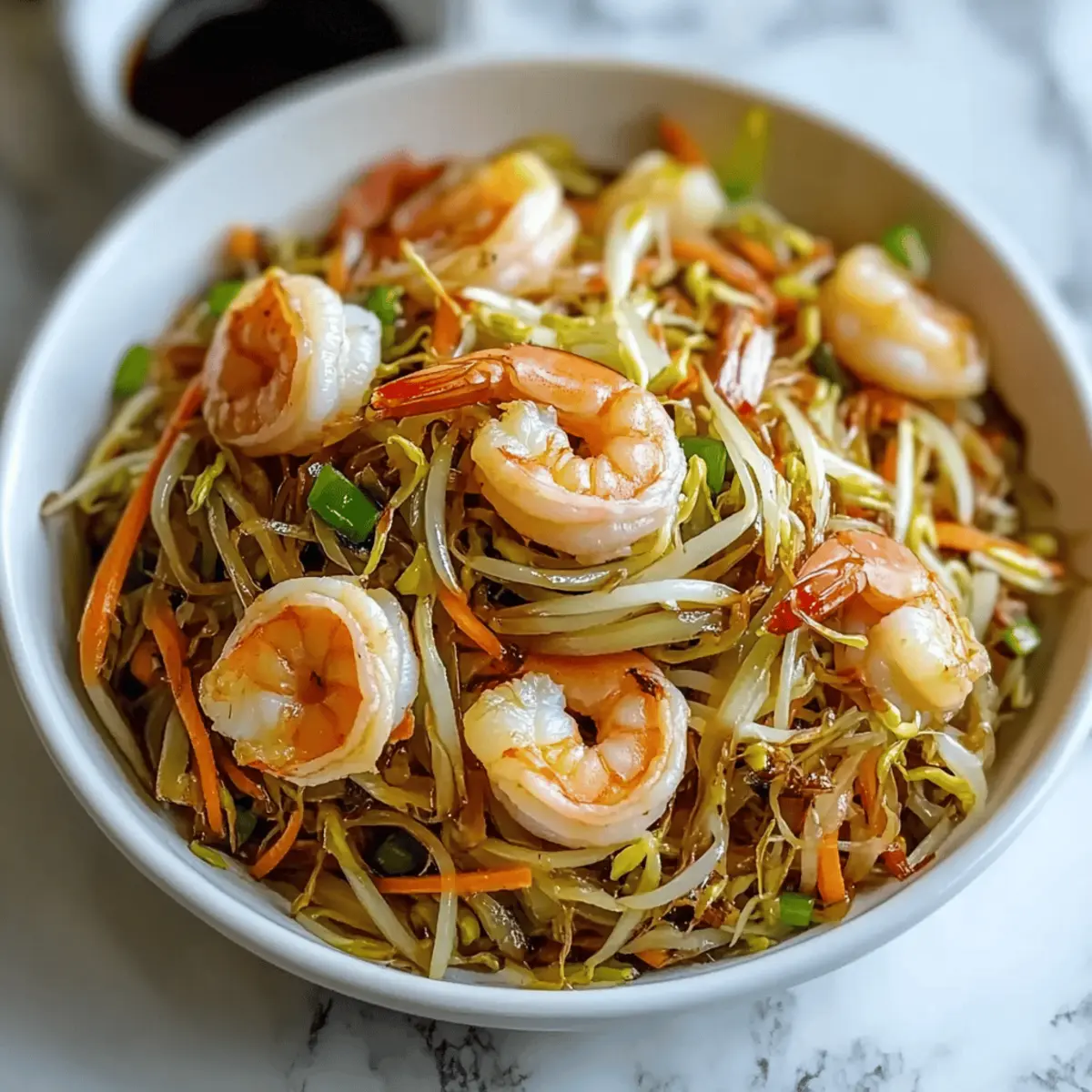 Mung Bean Sprouts with Shrimp