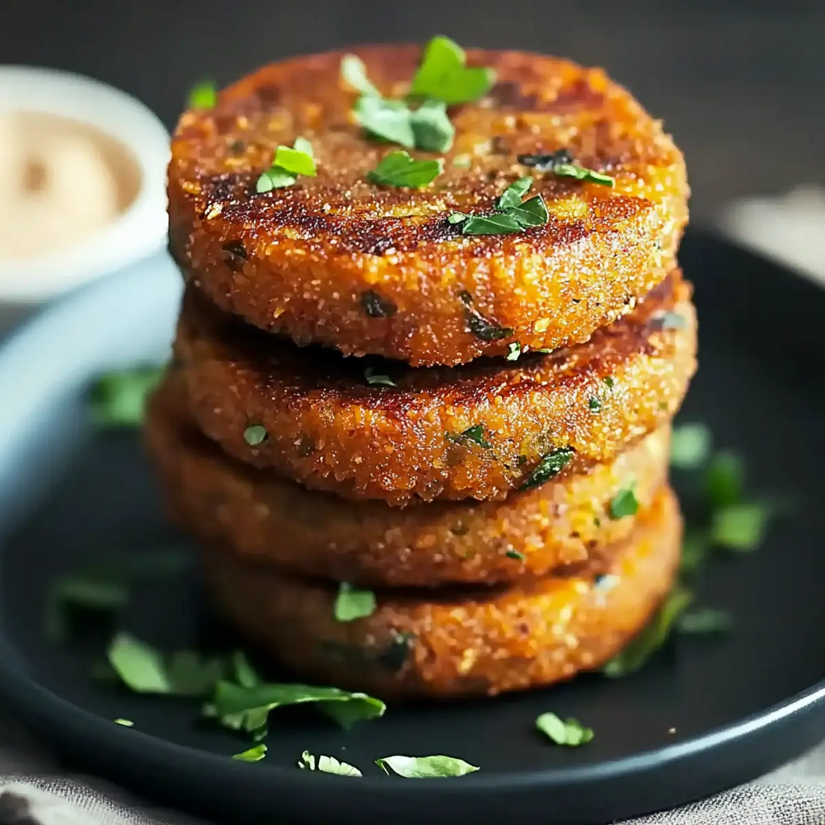 Crispy Eggplant Patties