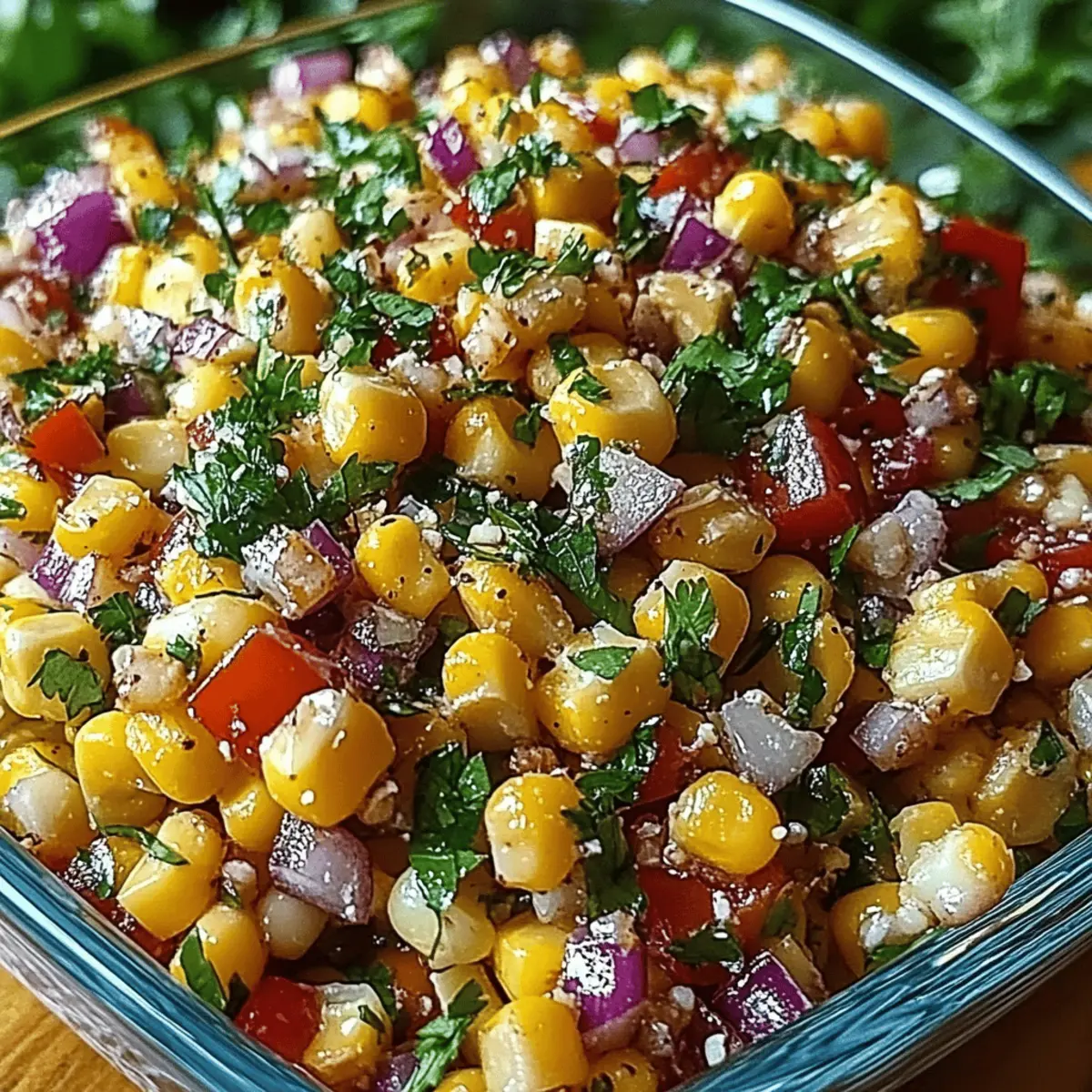 Grilled Corn Salad