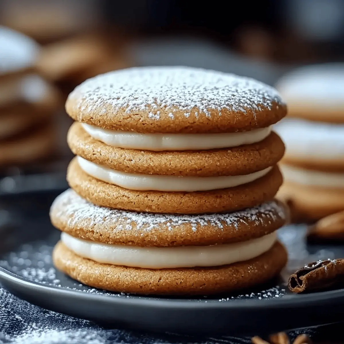 Apple Cider Whoopie Pie Cookies