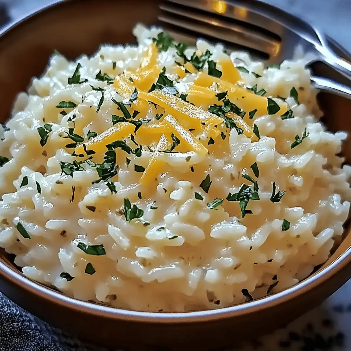Creamy Parmesan Rice