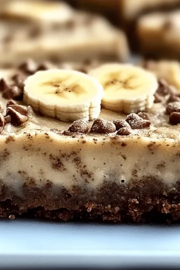 Moist Banana Bread Brownies
