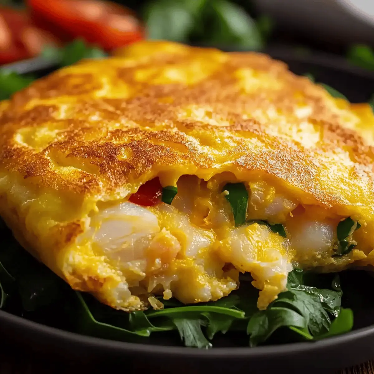 Crab Omelette