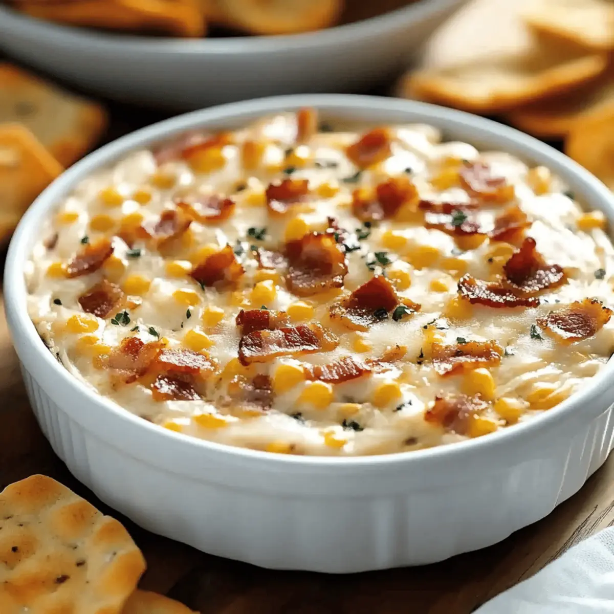 Hot Smoked Gouda and Bacon Dip
