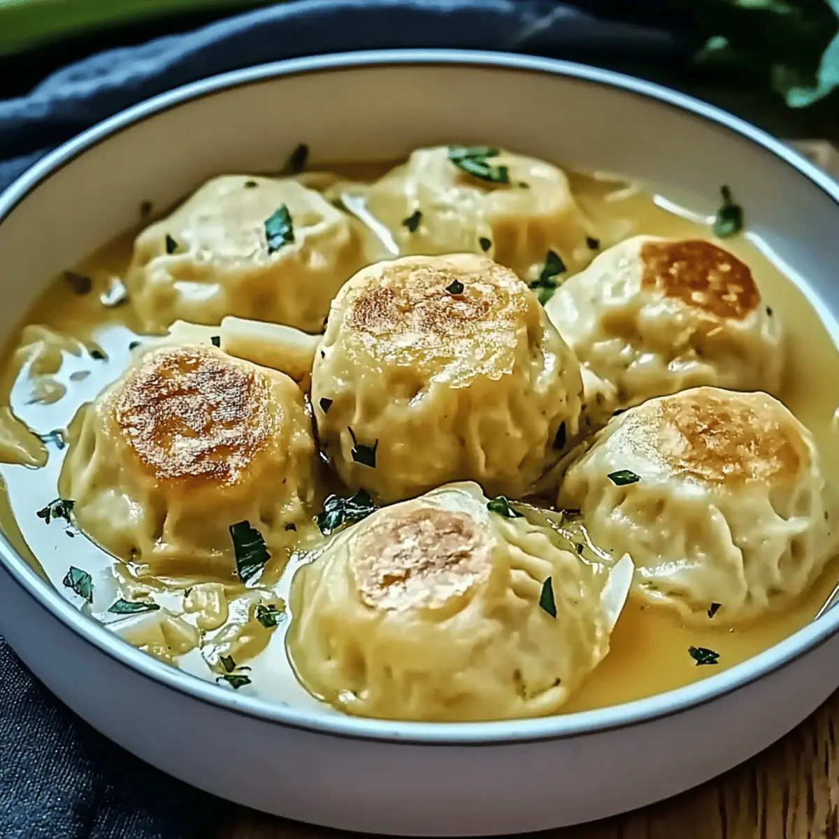 Cabbage and Dumplings