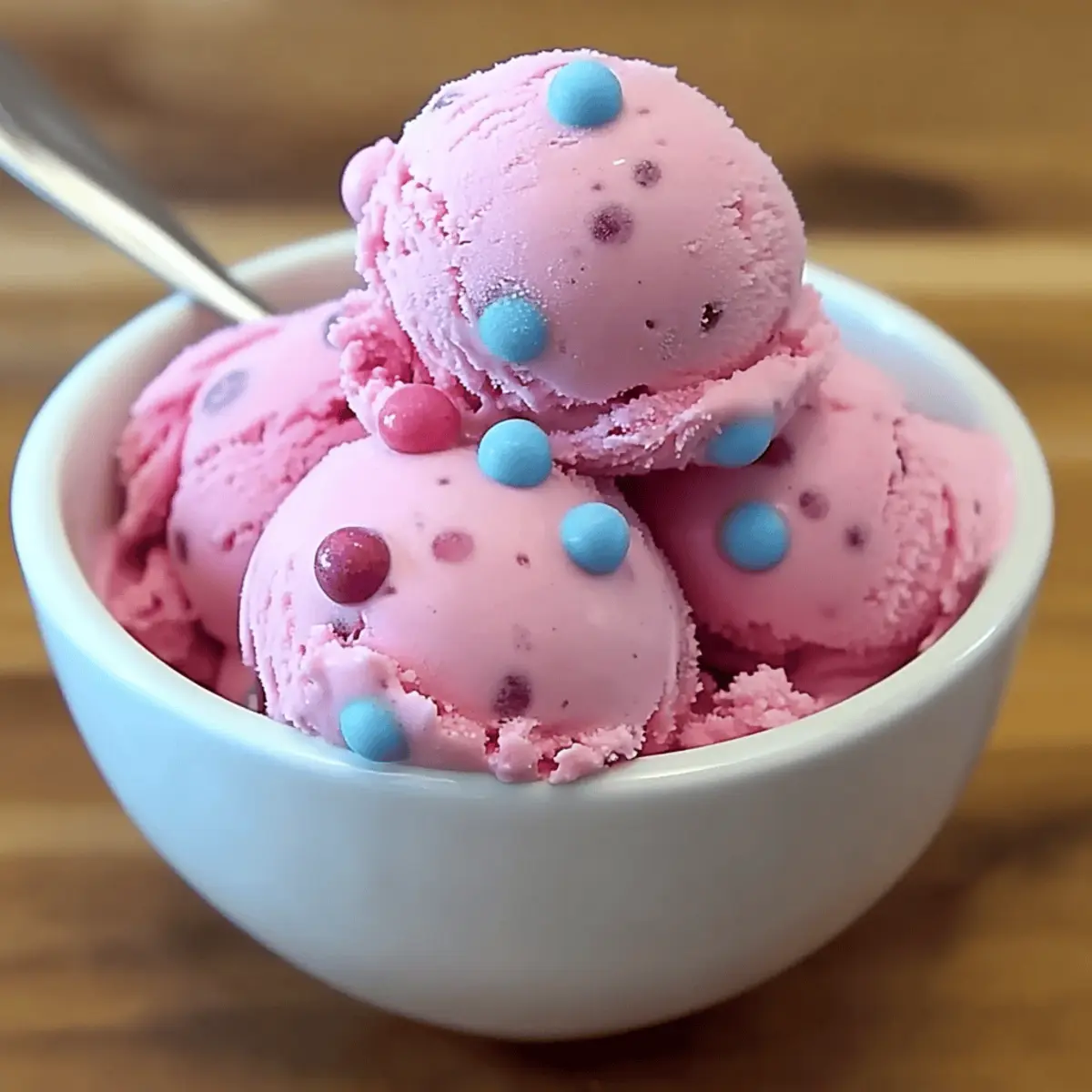 Creamy Bubblegum Ice Cream