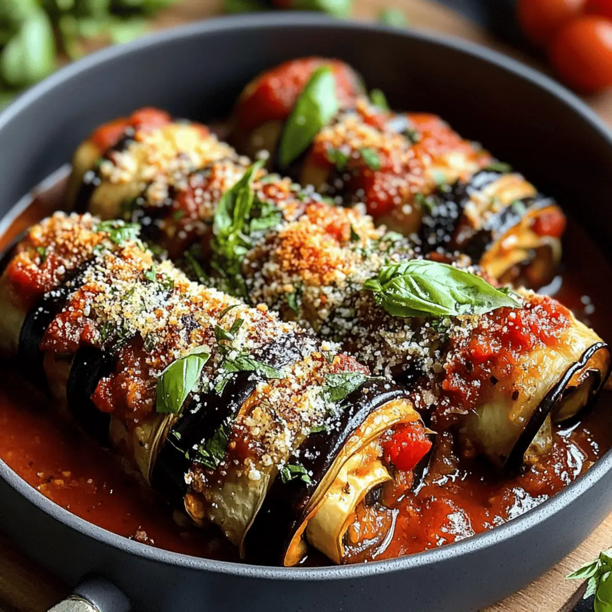 Baked Eggplant Involtini: Creamy, Healthy Italian Delight