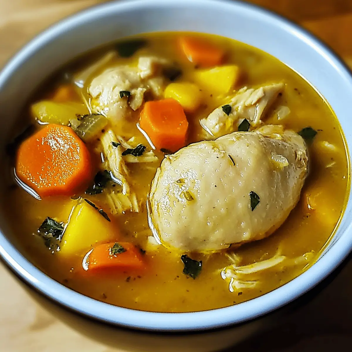 Hearty Jamaican Chicken Soup
