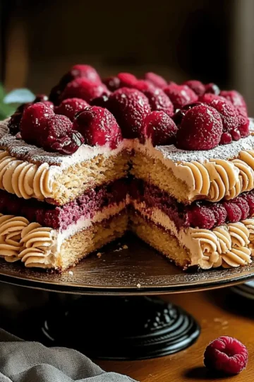 Milanese Macaroon Cake