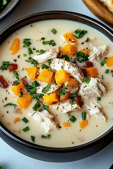 Creamy Crack Chicken Soup