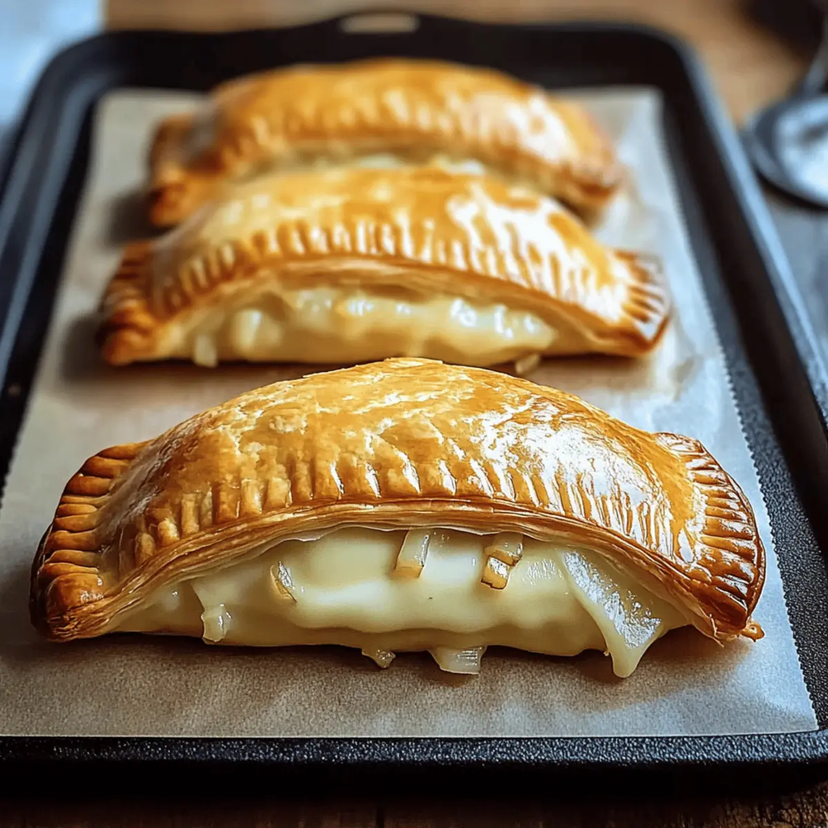 British Cheese and Onion Pasty