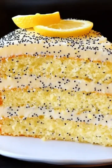 Lemon Poppy Seed Cake