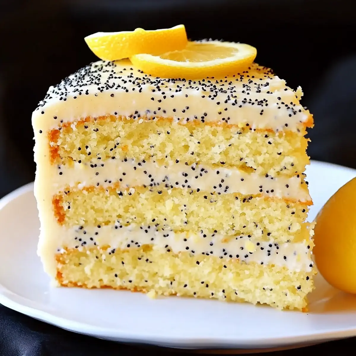 Lemon Poppy Seed Cake