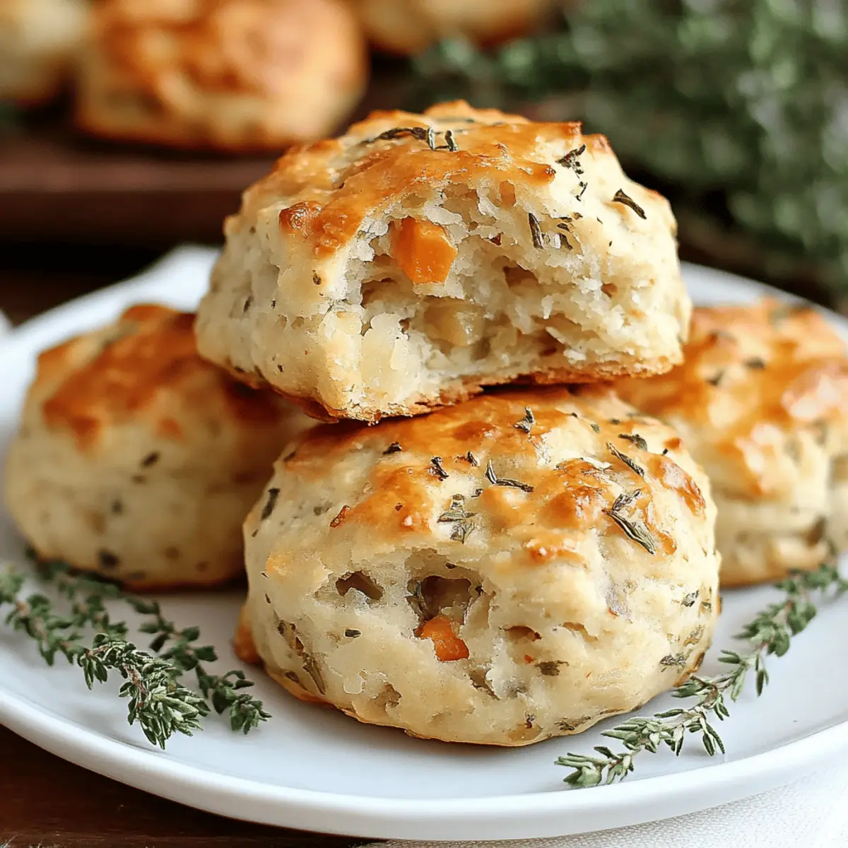 Stuffing Biscuits