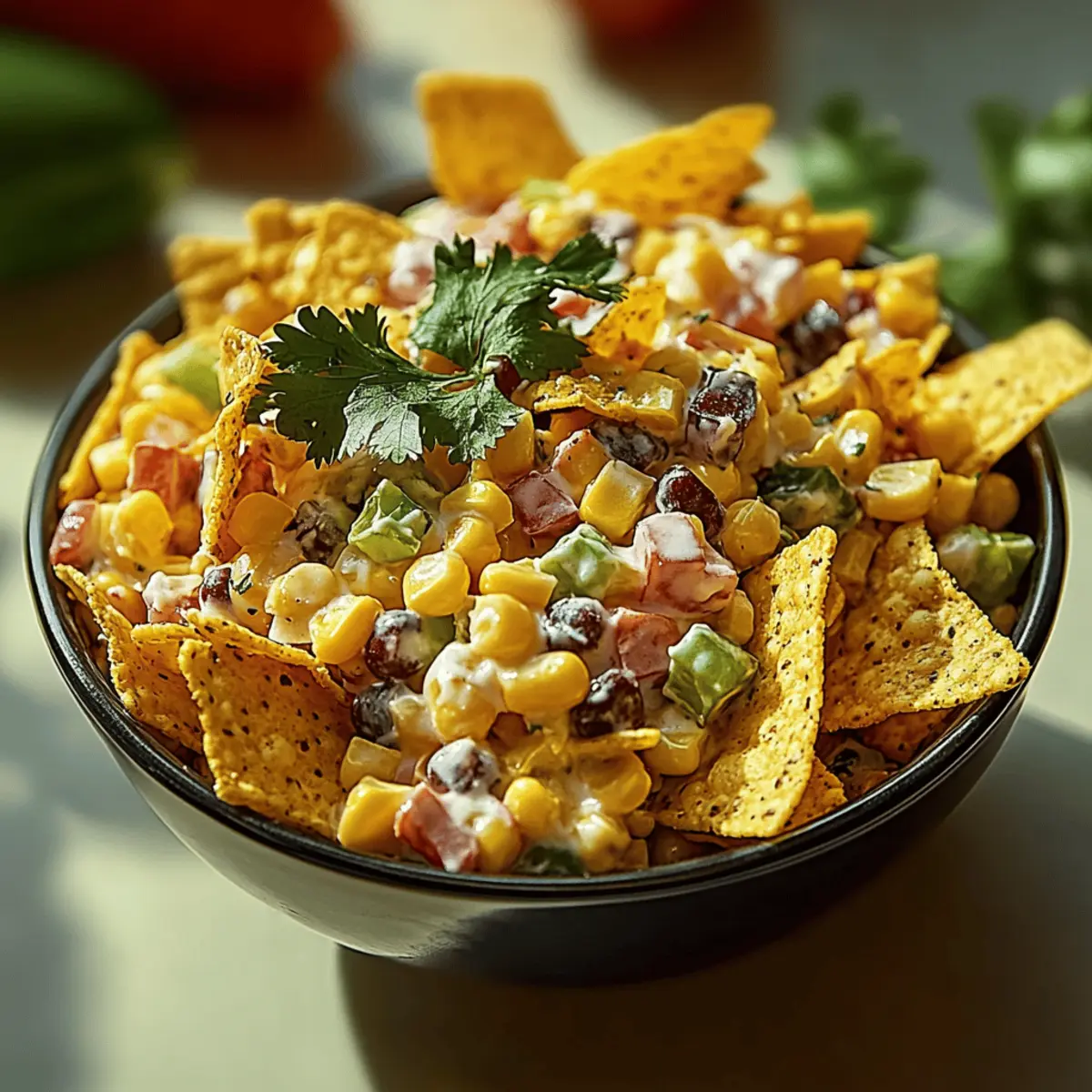 Creamy Frito Corn Salad