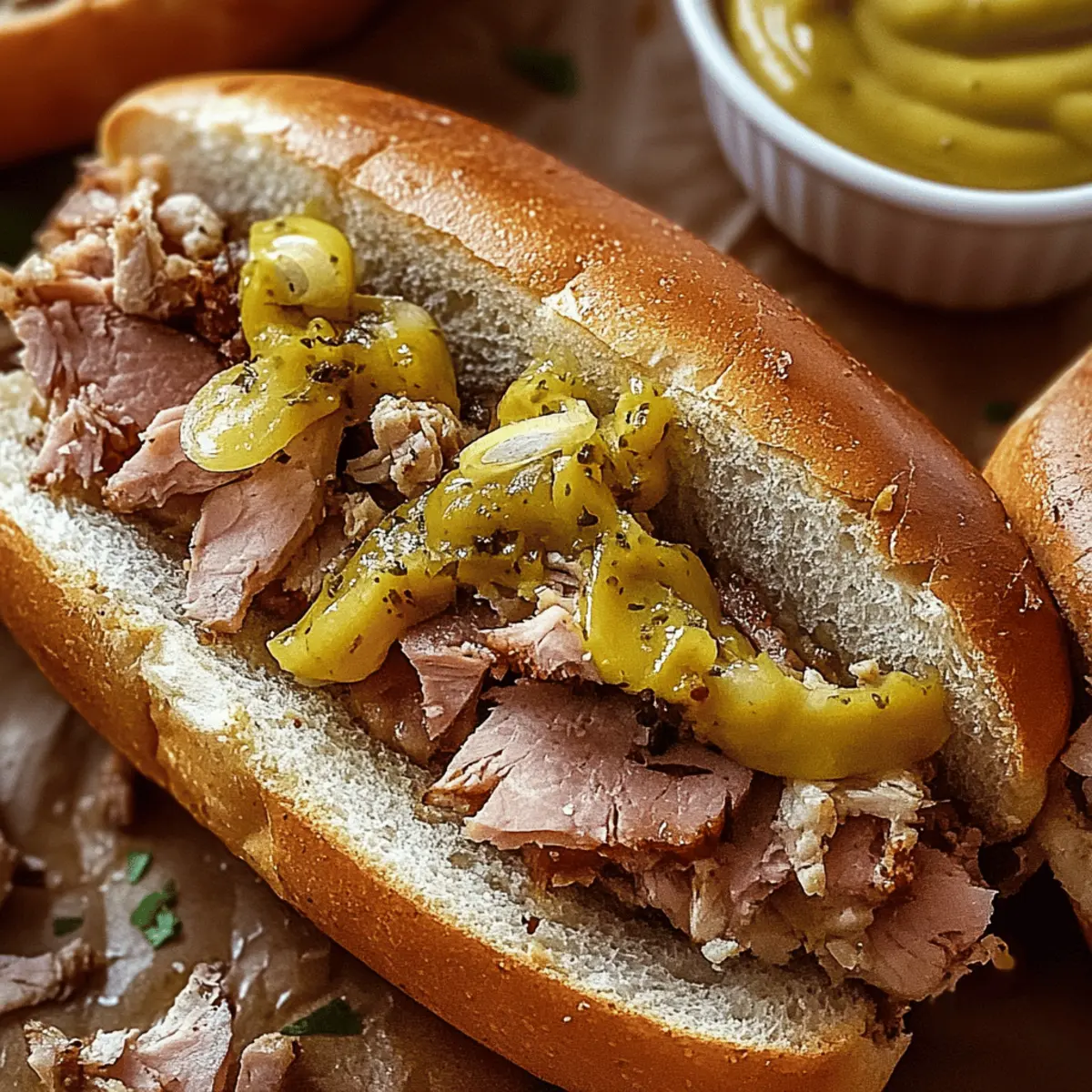 Cuban Chopped Grinder Sandwich