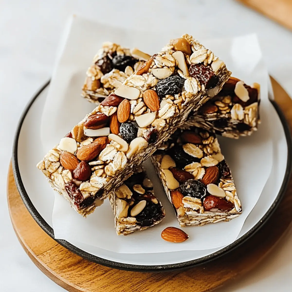 Trail Mix Granola Bars