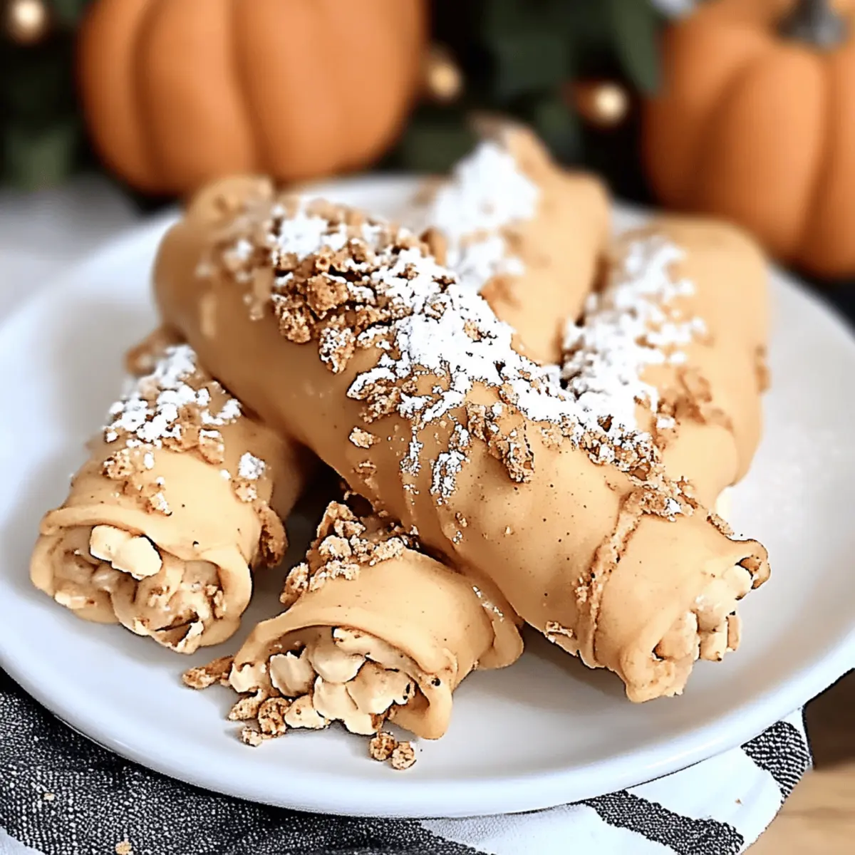 Pumpkin Cannoli