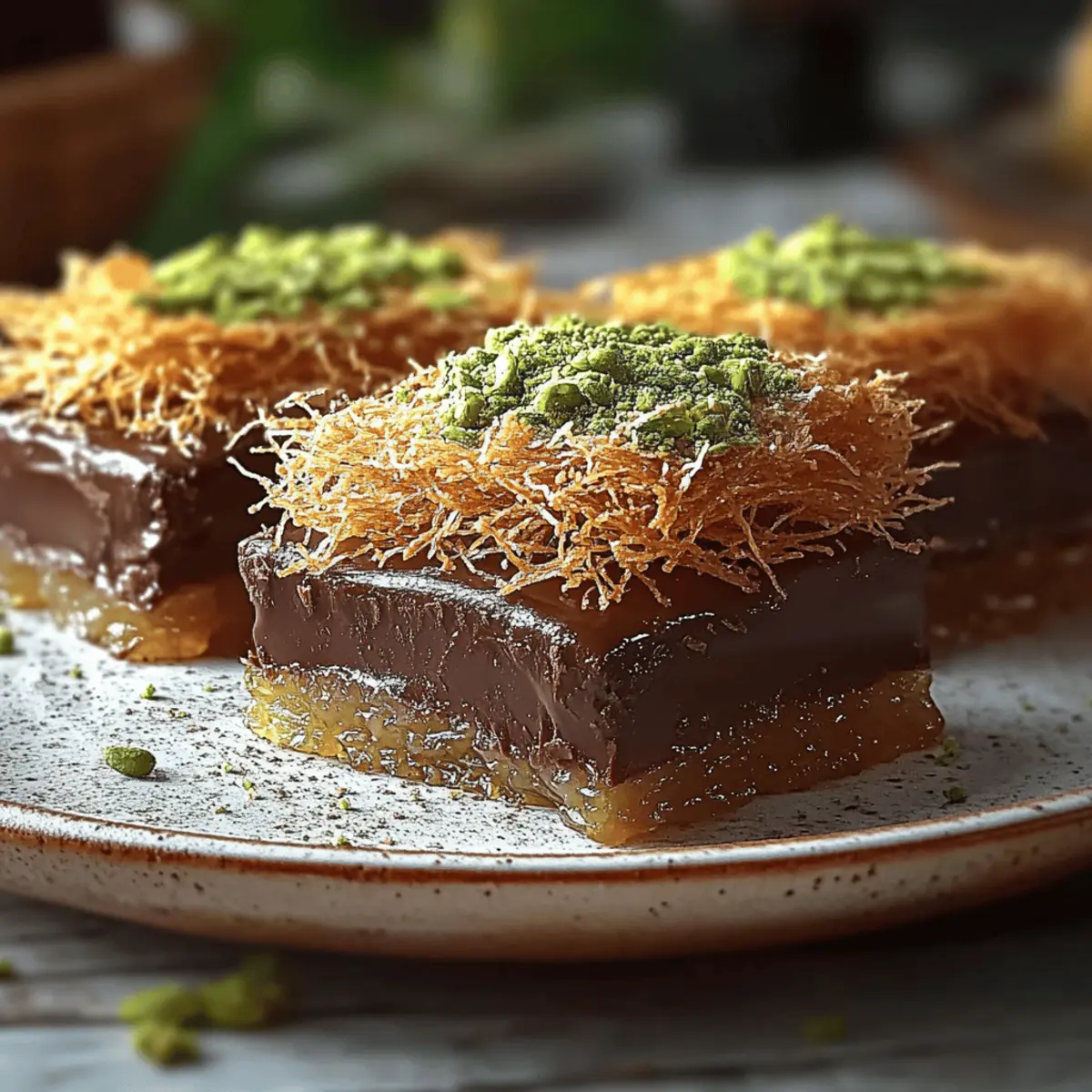 Crispy Dubai Chocolate Kataifi
