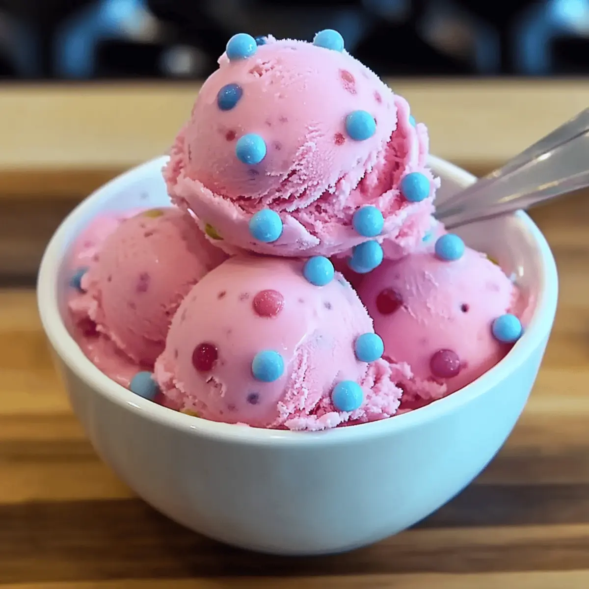 Creamy Bubblegum Ice Cream