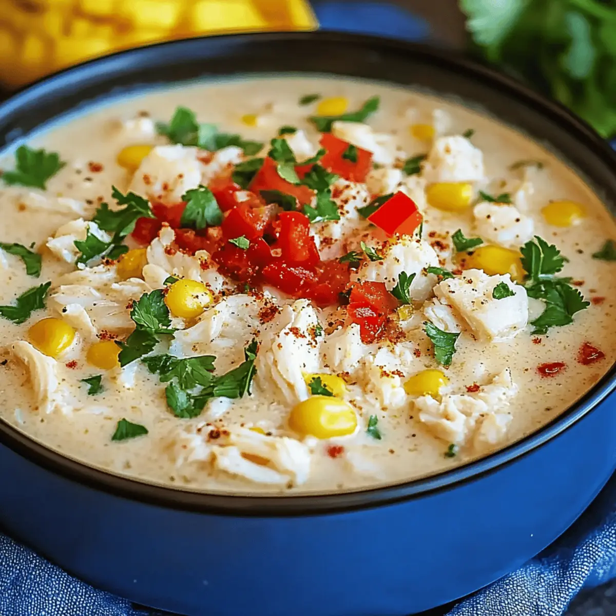 Creamy White Crab Chili