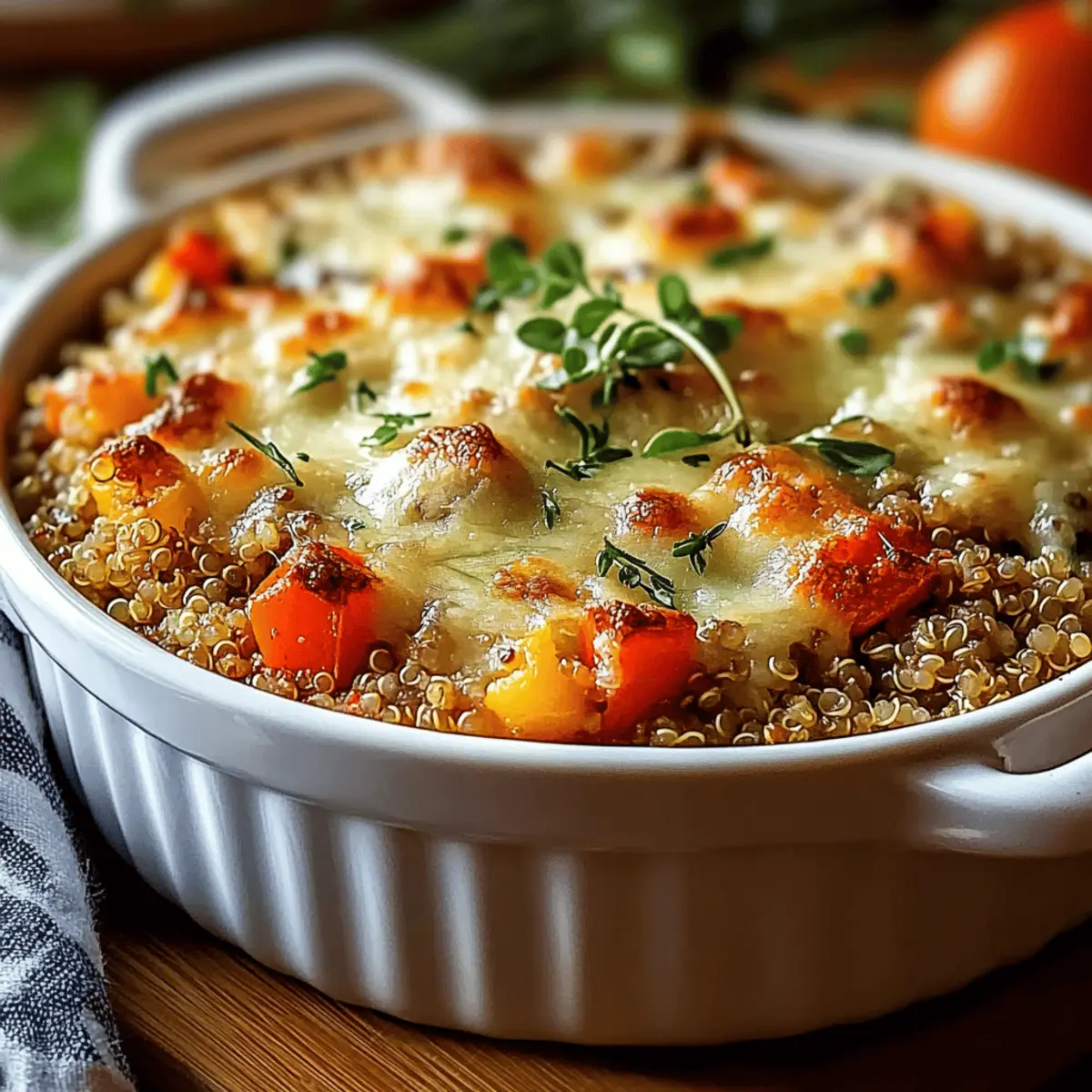 Veggie-Packed Quinoa Casserole