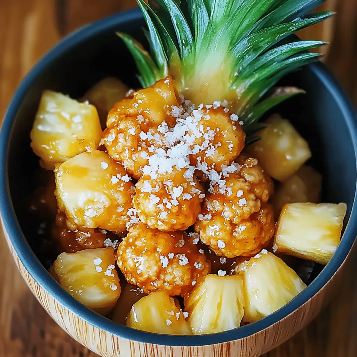 Savory Pineapple Cauliflower