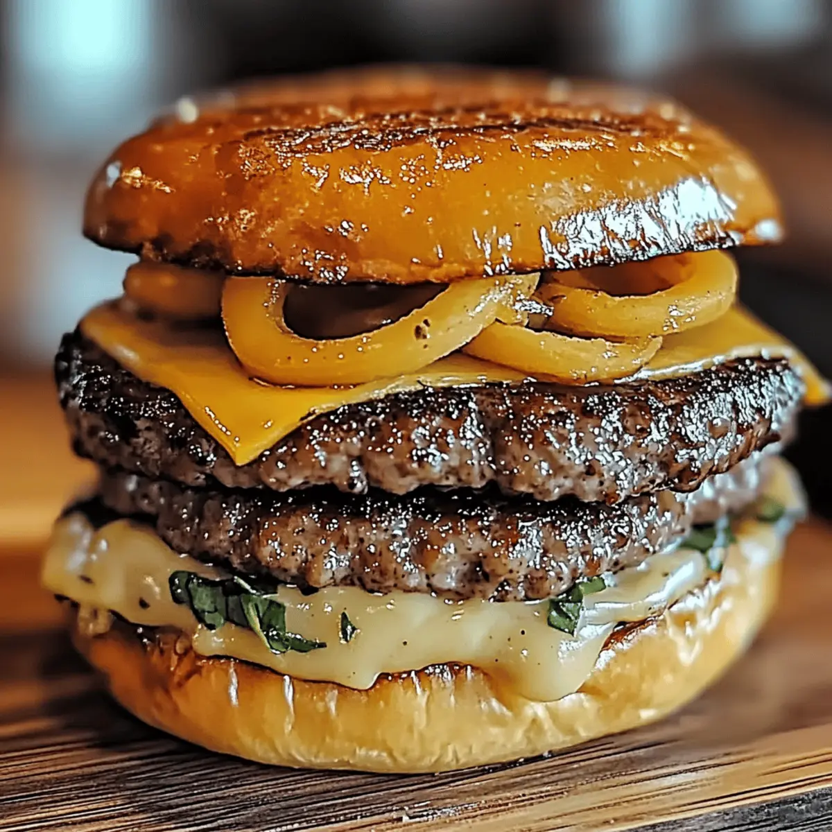 Savory Flying Dutchman Burger