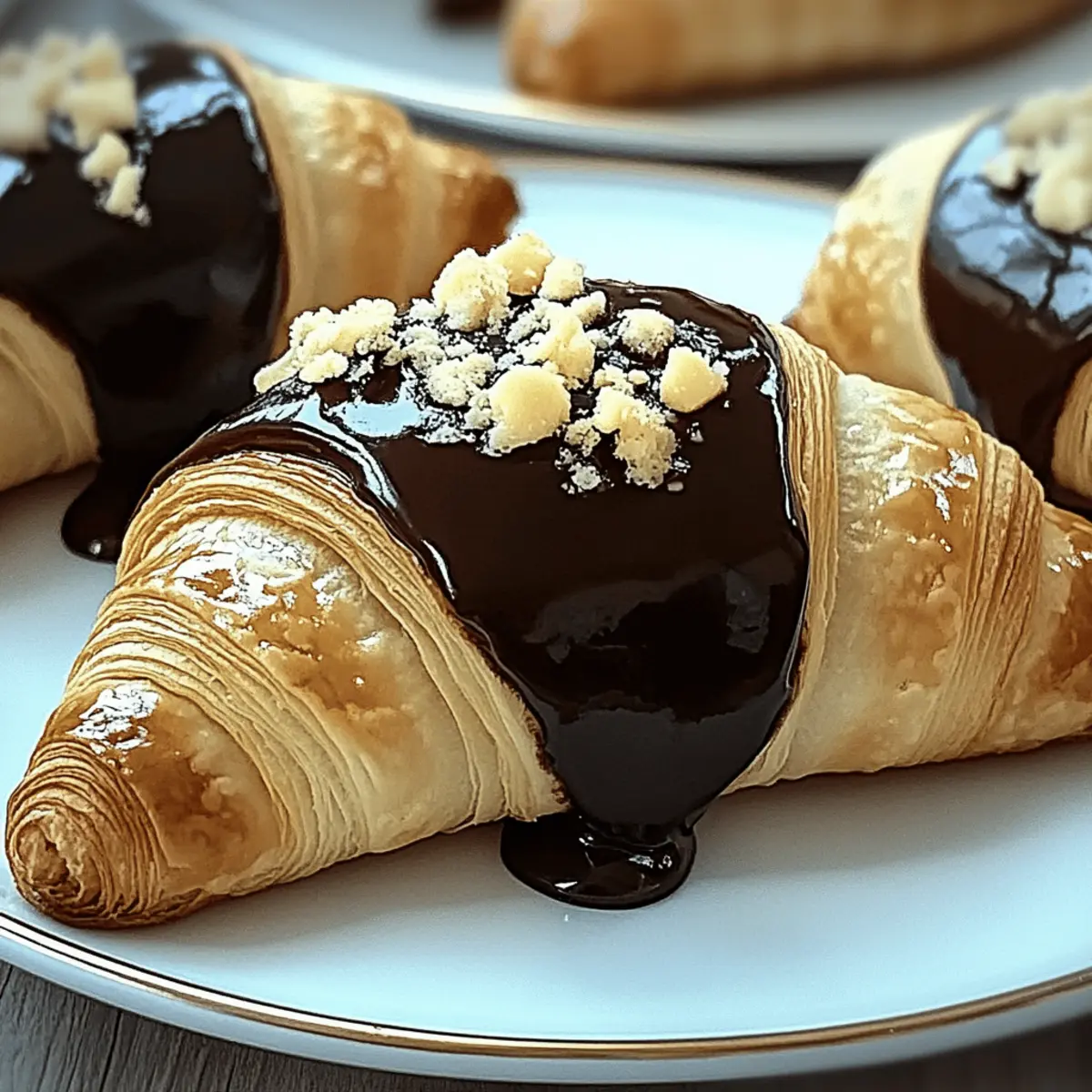 Boston Cream Pie Croissants