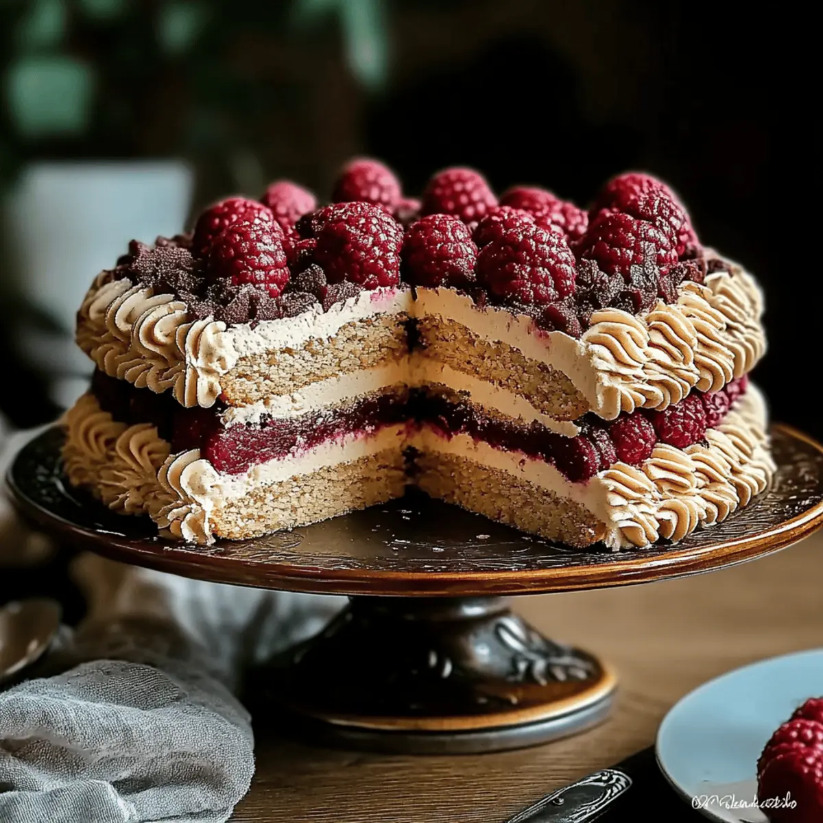 Milanese Macaroon Cake