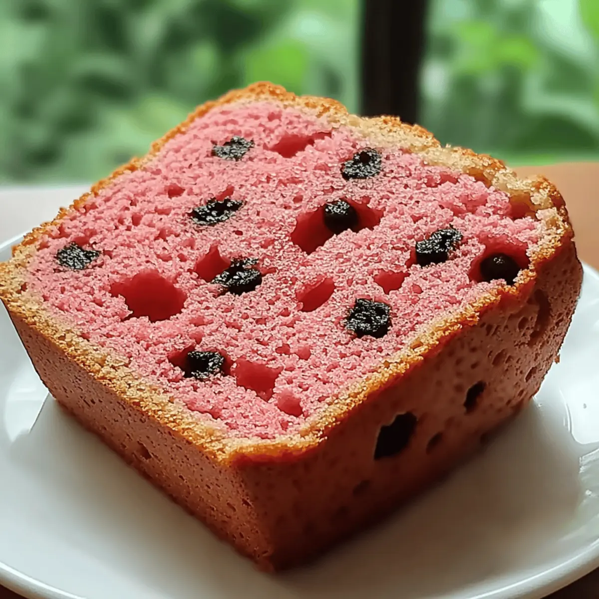 Moist Watermelon Bread