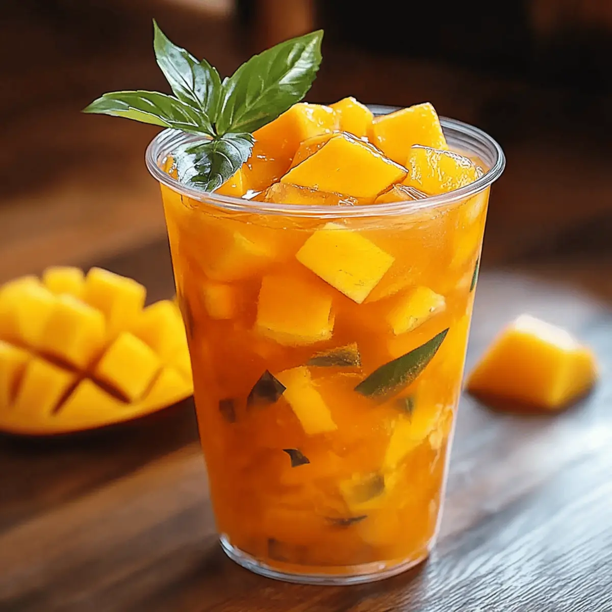 Mango Iced Tea