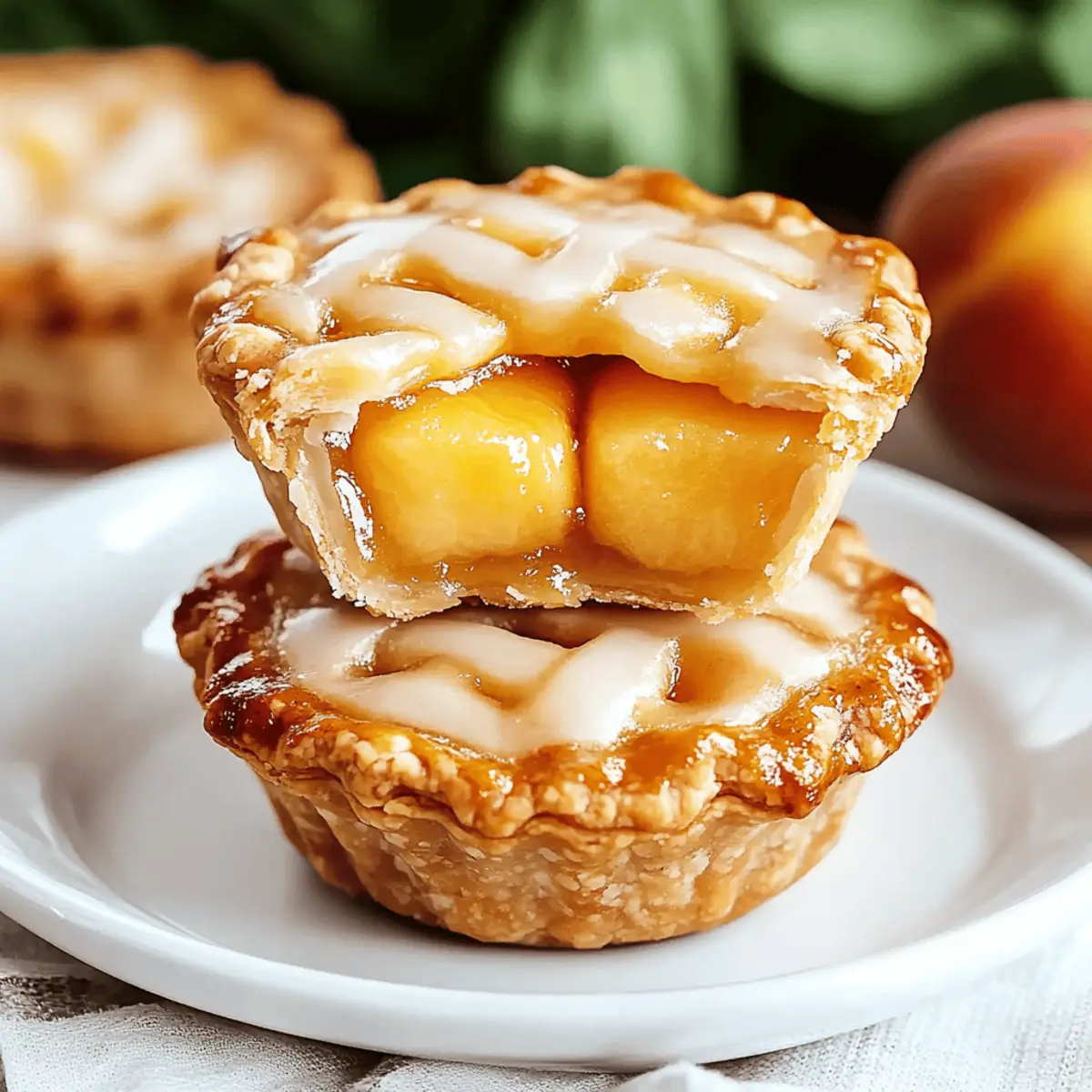 Mini Peach Pies