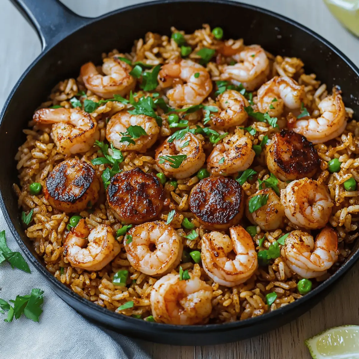 Cajun Shrimp Rice Skillet