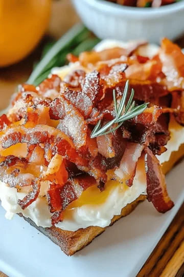Bacon Goat Cheese Appetizer Log