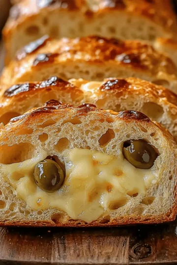Cheese & Olive Bread