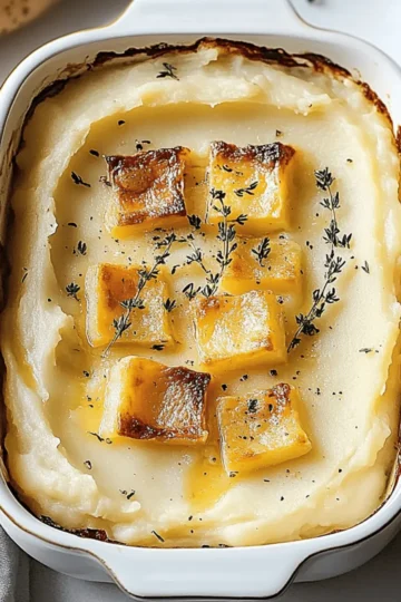 Creamiest Baked Mashed Potatoes