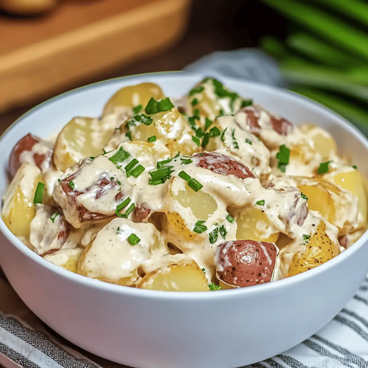 Creamy Caesar Potato Salad