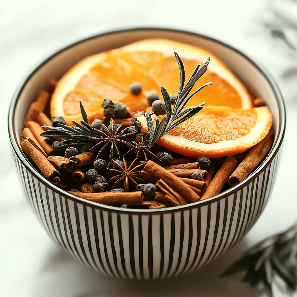 Fall Spice Simmering Potpourri