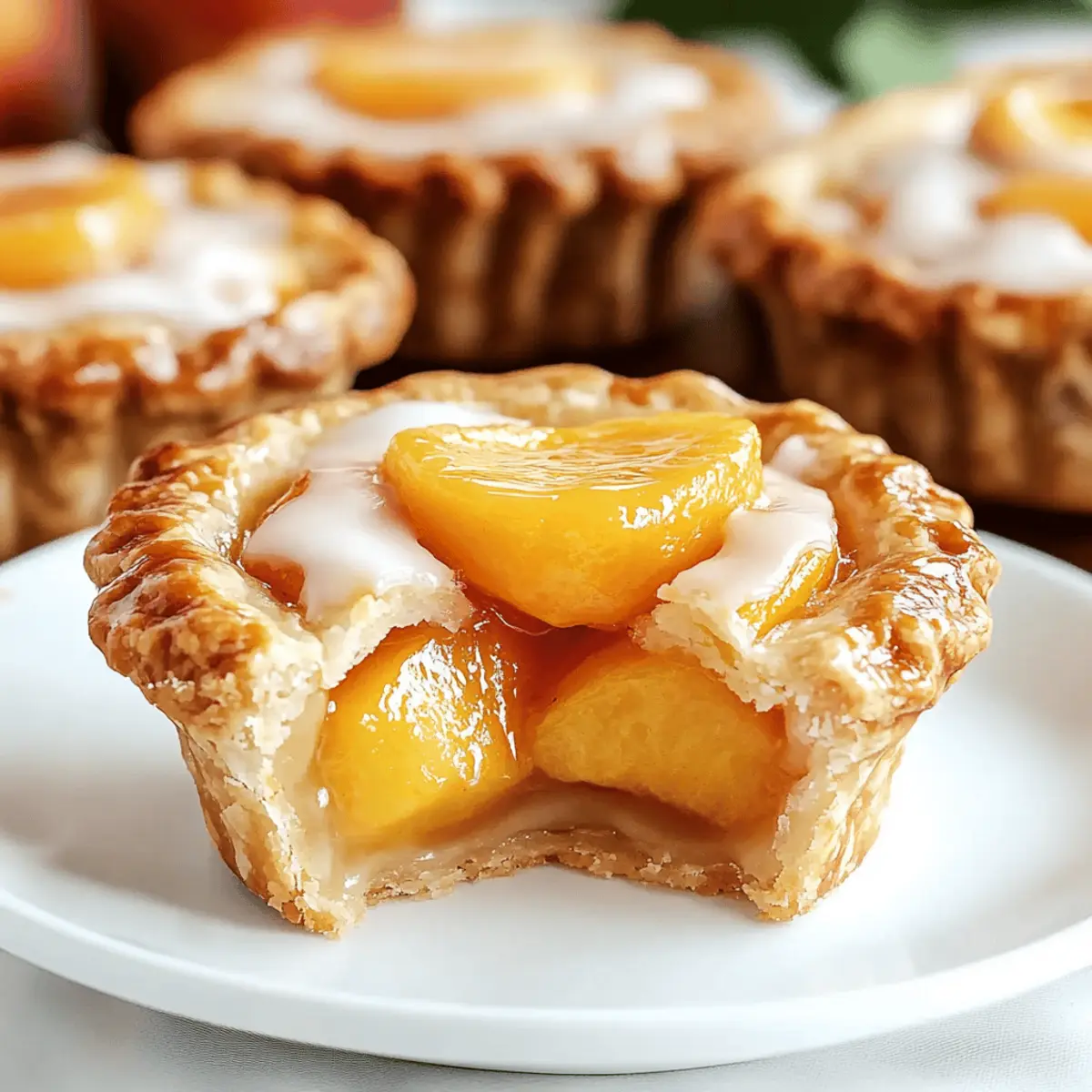 Mini Peach Pies