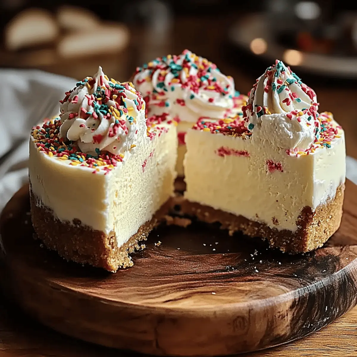 Sugar Cookie Cheesecake