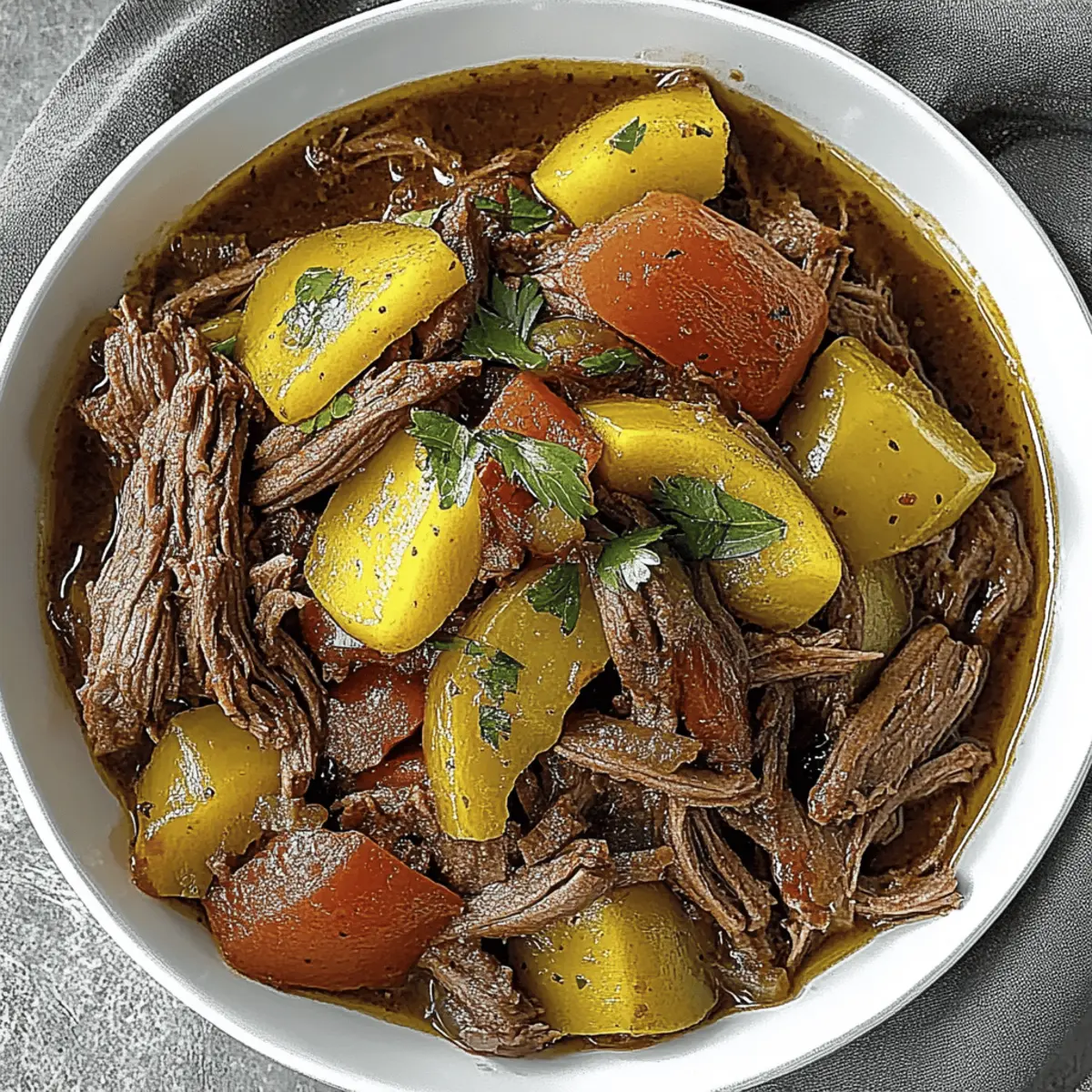 Low Carb Slow Cooker Italian Beef