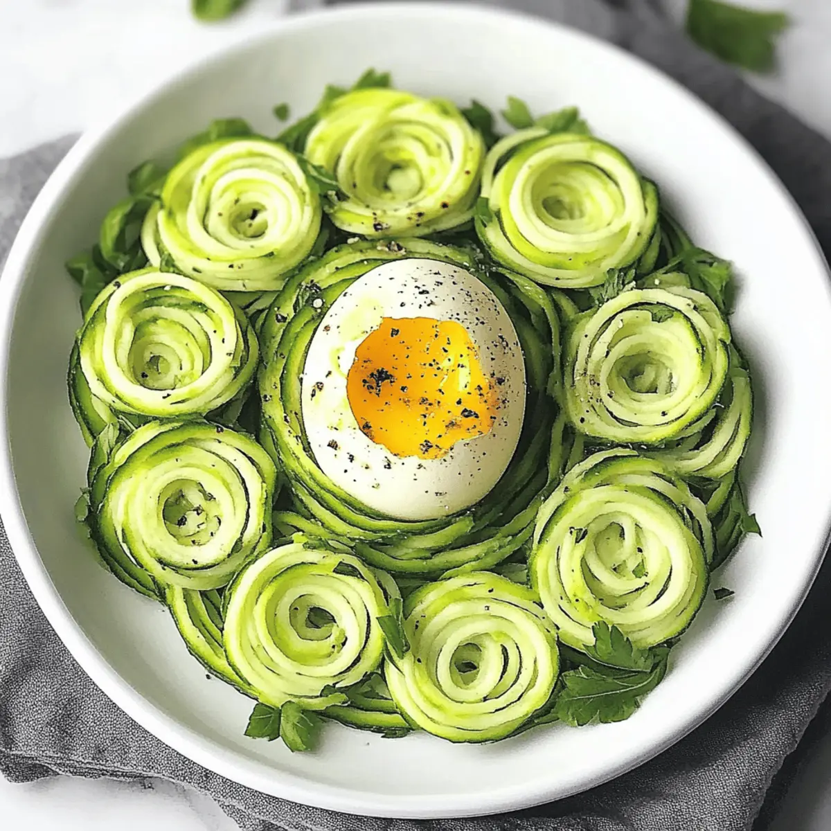 Zoodle Egg Nests