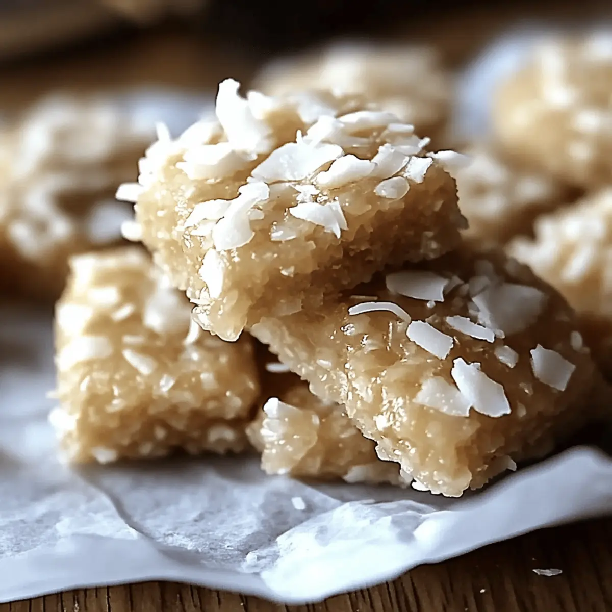 No-Bake Coconut Cookies