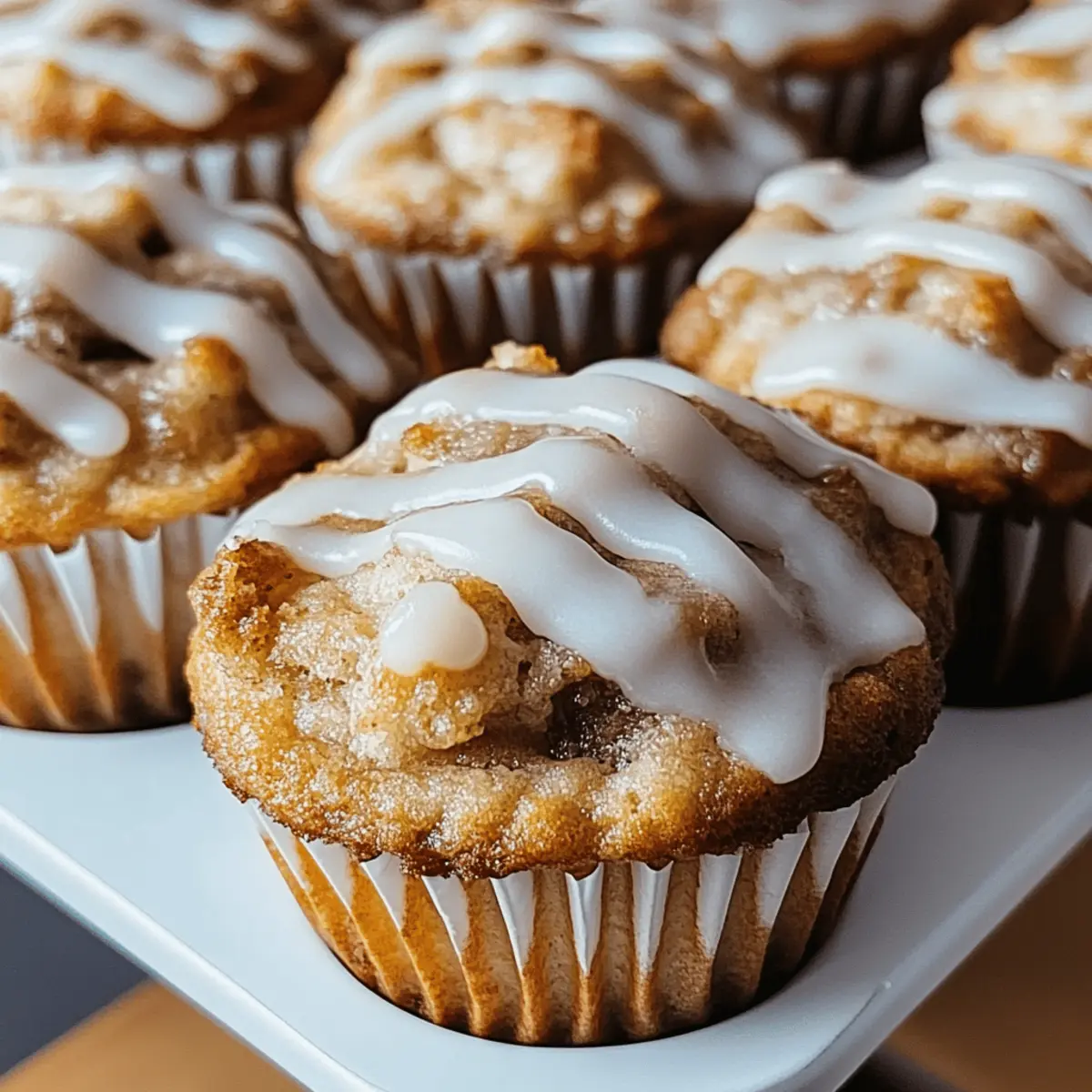 Sourdough Coffee Cake Muffins