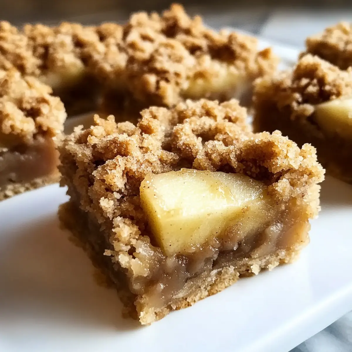 Apple Crisp Bars