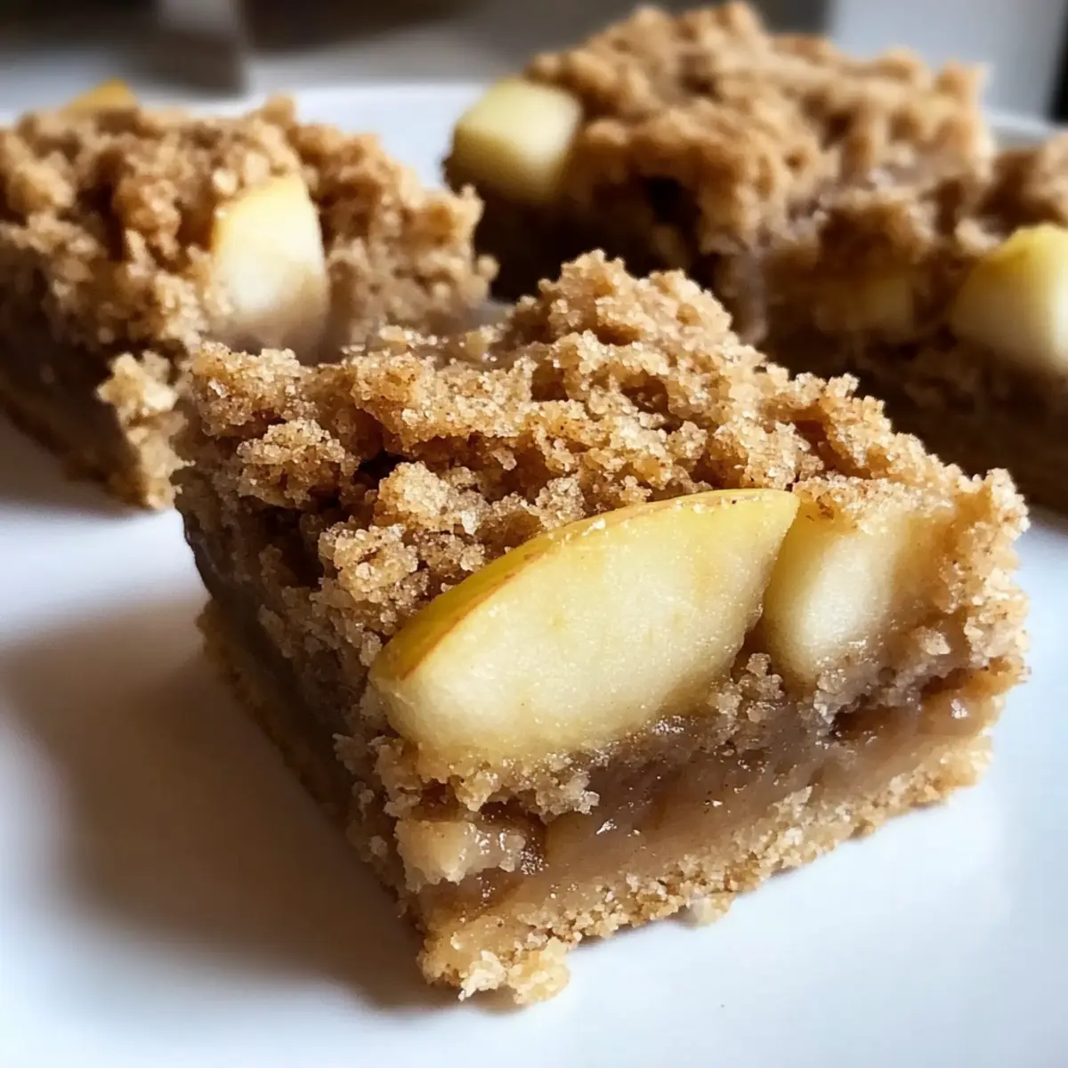 Apple Crisp Bars