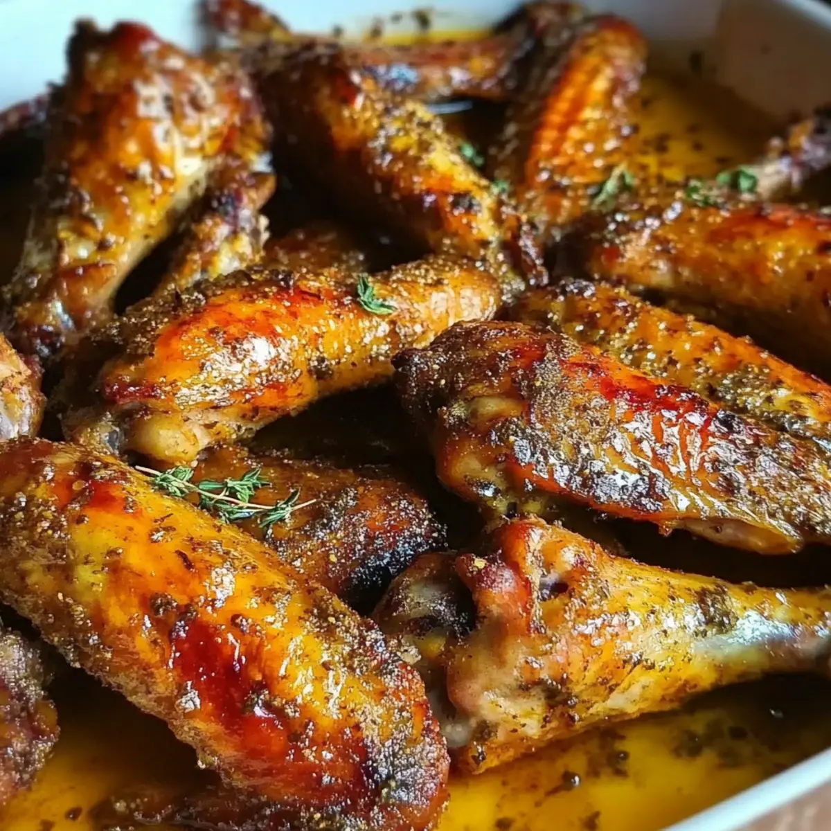 Baked Turkey Wings