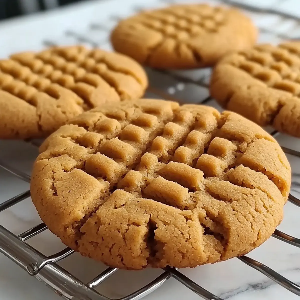 Cake Mix Peanut Butter Cookies
